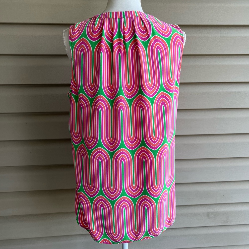 •Crown & Ivy• Sleeveless Popover Blouse - Size XL - Picture 5 of 7